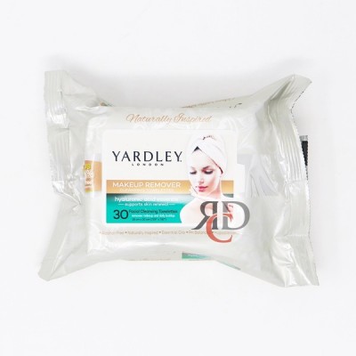 YARDLEY MAKEUP REMOVER 30CT